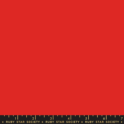 Ruby Star Solids Ladybug from the Ruby Star Solids fabric collection by Ruby Star Society. OEKO-TEX certified 100% quilting cotton, ideal for quilting, patchwork, dressmaking and crafts: RS5500-29