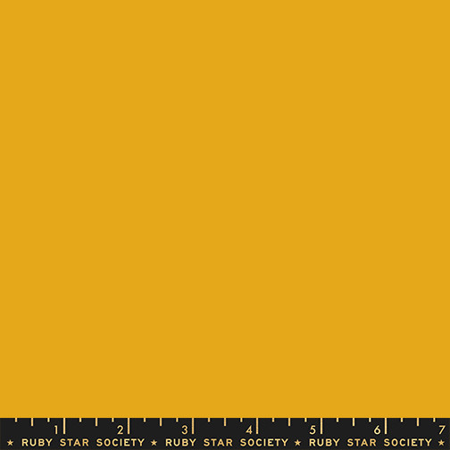 Ruby Star Solids Goldenrod from the Ruby Star Solids fabric collection by Ruby Star Society. OEKO-TEX certified 100% quilting cotton, ideal for quilting, patchwork, dressmaking and crafts: RS5500-14