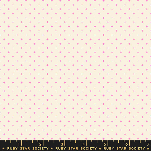 Add It Up Neon Pink from the Sidekicks fabric collection, designed by Alexia Marcelle Abegg for Ruby Star Society. OEKO-TEX certified 100% quilting cotton, ideal for quilting, patchwork, dressmaking and crafts: RS5218-23