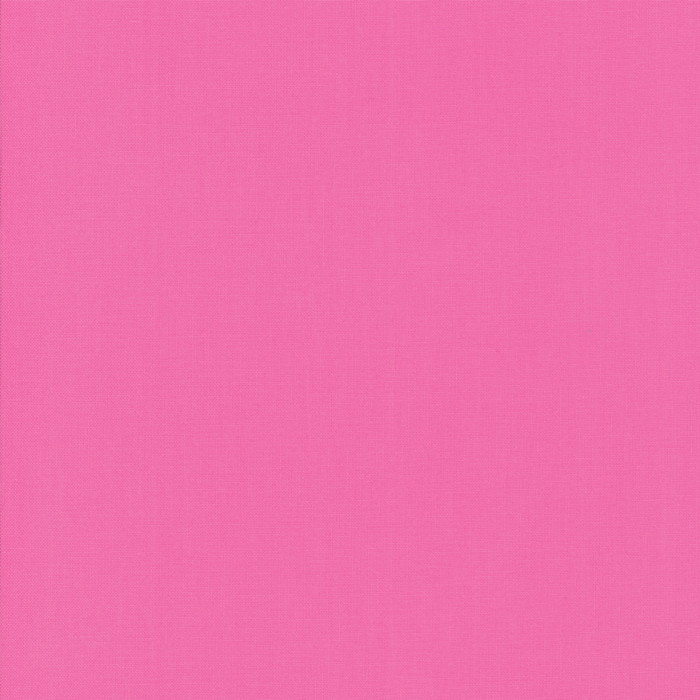 Peony from the Bella Solids collection by Moda Fabrics. 100% Medium Weight Quilting Cotton.