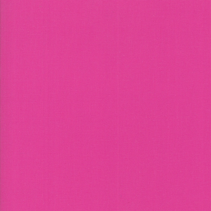 Petunia from the Bella Solids collection by Moda Fabrics. 100% Medium Weight Quilting Cotton.
