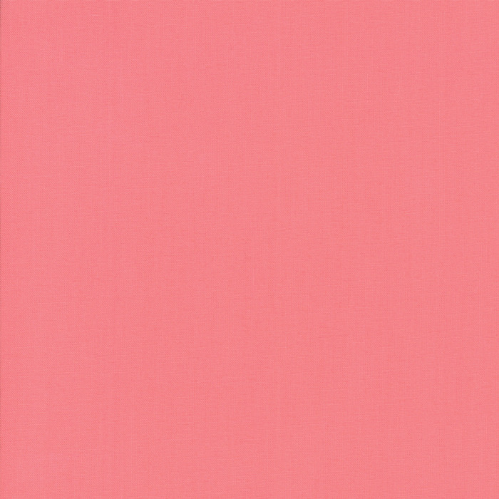 Tea Rose from the Bella Solids collection by Moda Fabrics. 100% Medium Weight Quilting Cotton.