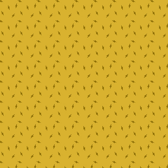 Atomic Dijon from the Atomic quilting fabric collection by Andover Fabrics. 100% cotton quilting fabric, ideal for quilting, patchwork and dressmaking A-749-Y1