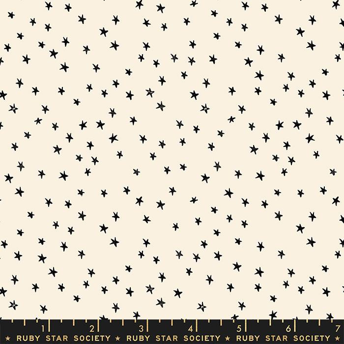 Mini Starry Natural from the Starry quilting fabric collection by Ruby Star Society. 100% cotton quilting fabric, ideal for quilting, patchwork and dressmaking RS4110-21