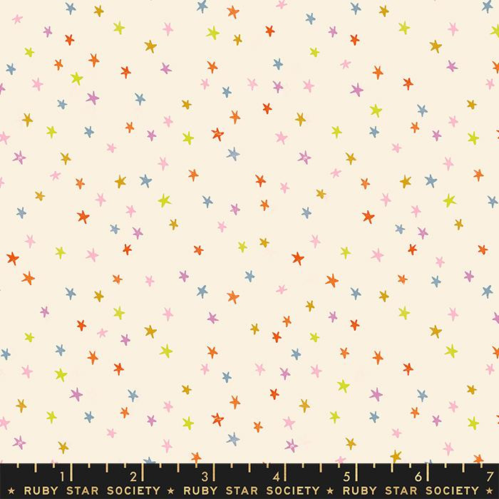 Mini Starry Multi from the Starry quilting fabric collection by Ruby Star Society. 100% cotton quilting fabric, ideal for quilting, patchwork and dressmaking RS4110-20