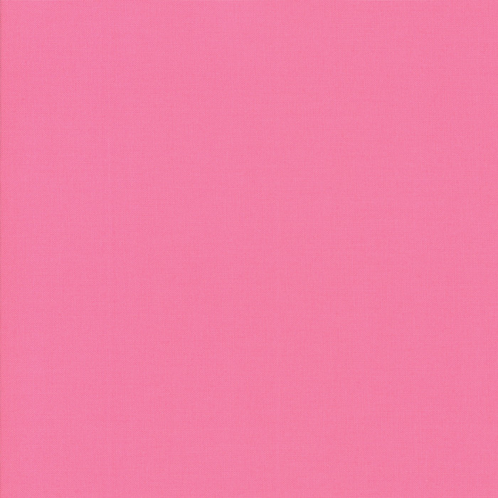 30s Pink from the Bella Solids collection by Moda Fabrics. 100% Medium Weight Quilting Cotton.
