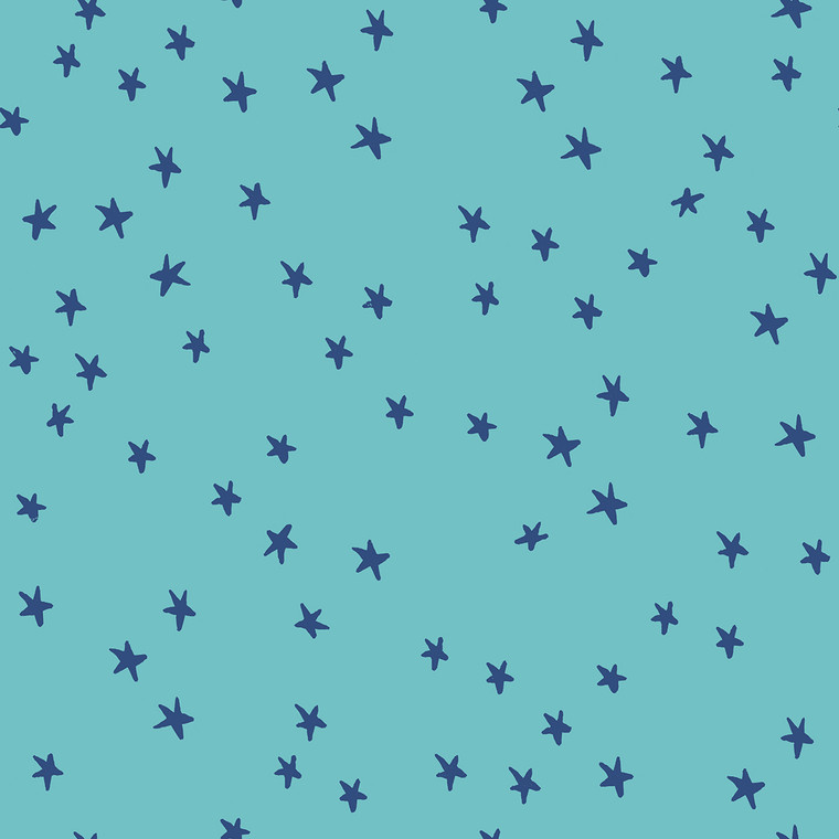 Starry Turquoise from the Starry quilting fabric collection by Ruby Star Society. 100% cotton quilting fabric, ideal for quilting, patchwork and dressmaking RS4109-43