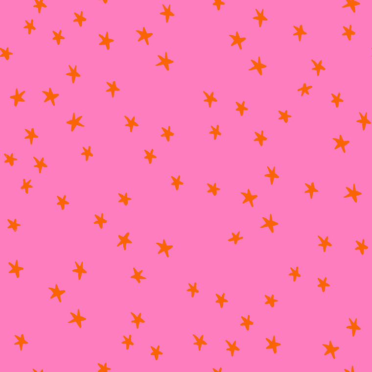 Starry Vivid Pink from the Starry quilting fabric collection by Ruby Star Society. 100% cotton quilting fabric, ideal for quilting, patchwork and dressmaking RS4109-41