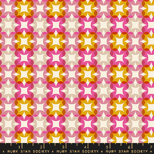 Flower Plaid Raspberry from the Woodland Park quilting fabric collection designed by Rashida Coleman-Hale for Ruby Star Society. 100% cotton quilting fabric, ideal for quilting, patchwork and dressmaking RS1085-14