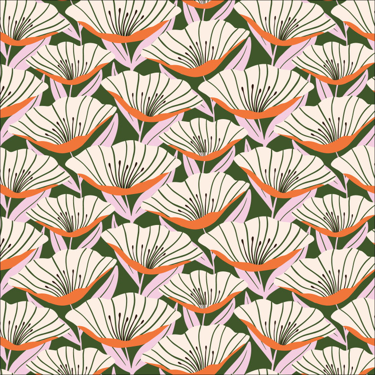 Untamed from the Wild Haven quilting fabric collection designed by Juliana Tipton for Cloud9 Fabrics. 100% organic cotton quilting fabric, ideal for quilting, patchwork and dressmaking 227464