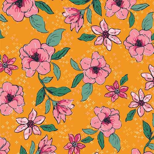 Flowery Fray from the Abode quilting fabric collection designed by Maureen Cracknell for Art Gallery Fabrics. 100% cotton quilting fabric, ideal for quilting, patchwork and dressmaking ABO54612