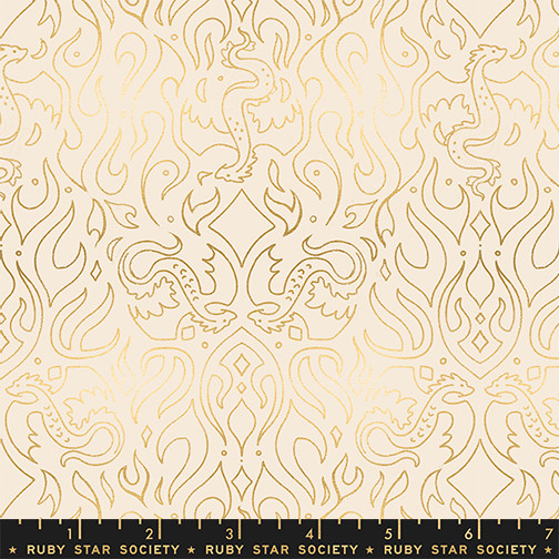 Scribe Shell from the Fire Glow quilting fabric collection designed by Sarah Watts for Ruby Star Society. 100% cotton quilting fabric, ideal for quilting, patchwork and dressmaking RS2137-11M