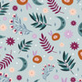 Night Garden Ice from the Night and Day collection by Dashwood Studio. 100% Cotton Fabric