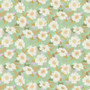 Peony Mint Green from the Botanica collection by PBS Fabrics. 100% Cotton Fabric