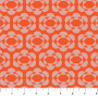 90522-56 Marigold Orange from the Ghost Town collection designed by Dana Willard for Figo Fabrics. 100% medium weight quilting cotton ideal for quilting, patchwork and dressmaking.