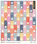 Starlets Quilt made using the Floradora collection by Ruby Star Society.