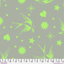 PWTP157.KARMA Neon Fairy Flakes Karma from the Neon True Colours quilting fabric collection by FreeSpirit Fabrics. 100% cotton quilting fabric, ideal for quilting, patchwork and dressmaking