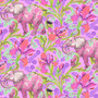 PWTP202.COSMIC All Ears Cosmic from the Everglow quilting fabric collection by FreeSpirit Fabrics. 100% cotton quilting fabric, ideal for quilting, patchwork and dressmaking