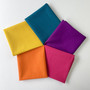 Metro Bella Solids Fat Quarter Bundle - 5 Fabrics - 100% Premium Quilting and Patchwork Cotton Fabric