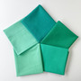 Jade Bella Solids Fat Quarter Bundle - 5 Fabrics - 100% Premium Quilting and Patchwork Cotton Fabric