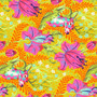 PWTP178.GLOW Deer John Glow from the Tiny Beasts quilting fabric collection designed by Tula Pink for FreeSpirit Fabrics. 100% cotton quilting fabric, ideal for quilting, patchwork and dressmaking