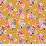 Golden Aster Main Mustard from the Golden Aster quilting fabric collection designed by Gabrielle Neil for Riley Blake Designs. 100% cotton quilting fabric, ideal for quilting, patchwork and dressmaking C9840-MUSTARD