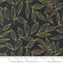 Leaves Ink Gold from the Gilded quilting fabric collection designed by Alli K Design for Moda Fabrics. 100% cotton quilting fabric, ideal for quilting, patchwork and dressmaking 11532-16M