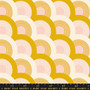 Nightlights Goldenrod from the Flowerland quilting fabric collection by Ruby Star Society. 100% cotton quilting fabric, ideal for quilting, patchwork and dressmaking RS0073-11