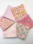 Pink Verbena fat quarter bundle by Ruby Star Society. 100% cotton quilting fabric, ideal for quilting, patchwork and dressmaking