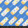 Push Pops Royal Blue from the Sugar Cone quilting fabric collection by Ruby Star Society. 100% cotton quilting fabric, ideal for quilting, patchwork and dressmaking RS3060-14