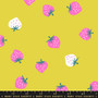 Strawberry Toss Citron from the Picture Book quilting fabric collection by Ruby Star Society. 100% cotton quilting fabric, ideal for quilting, patchwork and dressmaking RS3071-13