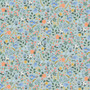 Bramble Fields Light Blue from the Curio quilting fabric collection by Rifle Paper Co. 100% cotton quilting fabric, ideal for quilting, patchwork and dressmaking 304224-29