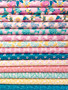 Sunday Meadow Fat Quarter Bundle by Paintbrush Studio Fabrics. 100% cotton quilting fabric, ideal for quilting, patchwork and dressmaking