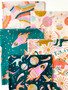 Dino Daydream Fat Quarter Bundle by PBS Fabrics. 100% cotton quilting fabric