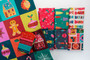 Candy Cane Christmas collection designed by Helen Black for Dashwood Studio. 100% medium weight quilting cotton ideal for quilting, patchwork and dressmaking.