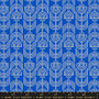 Ironworks Blue Ribbon from the Woodland Park quilting fabric collection designed by Rashida Coleman-Hale for Ruby Star Society. 100% cotton quilting fabric, ideal for quilting, patchwork and dressmaking RS1087-15