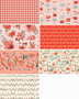 Christmas in the Cabin Fat Quarter bundle by Art Gallery Fabrics. 100% cotton fabric, perfect for quilting, patchworking, crafts and dressmaking