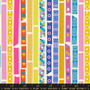 Yay It's Tape Natural from the Washi Plus quilting fabric collection designed by Rashida Coleman-Hale for Ruby Star Society. 100% cotton quilting fabric, ideal for quilting, patchwork and dressmaking RS1100-11