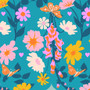Foxgloves Summer Sky from the Best Day Ever quilting fabric collection designed by Melody Miller for Ruby Star Society. 100% cotton quilting fabric, ideal for quilting, patchwork and dressmaking RS0106-15