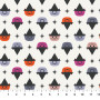 90519-10 Cats White Multi from the Ghost Town collection designed by Dana Willard for Figo Fabrics. 100% medium weight quilting cotton ideal for quilting, patchwork and dressmaking.
