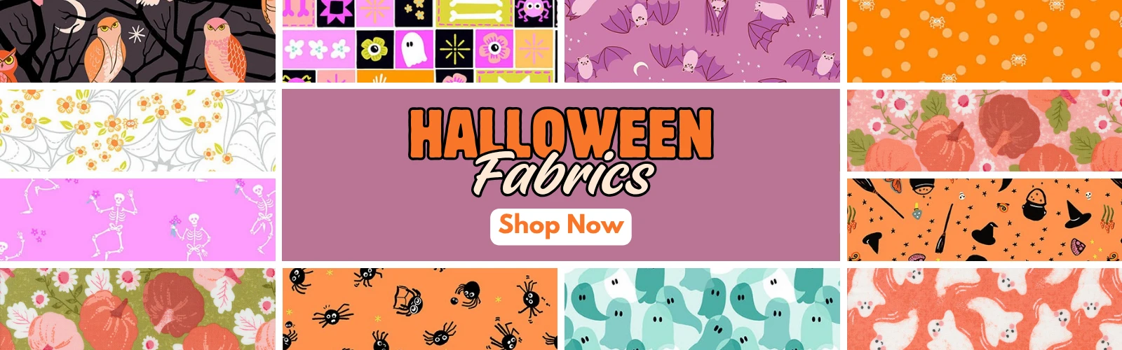 Halloween quilting fabric 2026 at The Fabric Fox
