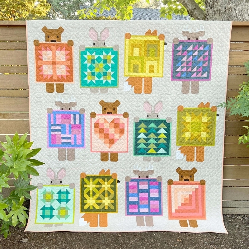 quilt patterns and patchwork kits at The Fabric Fox