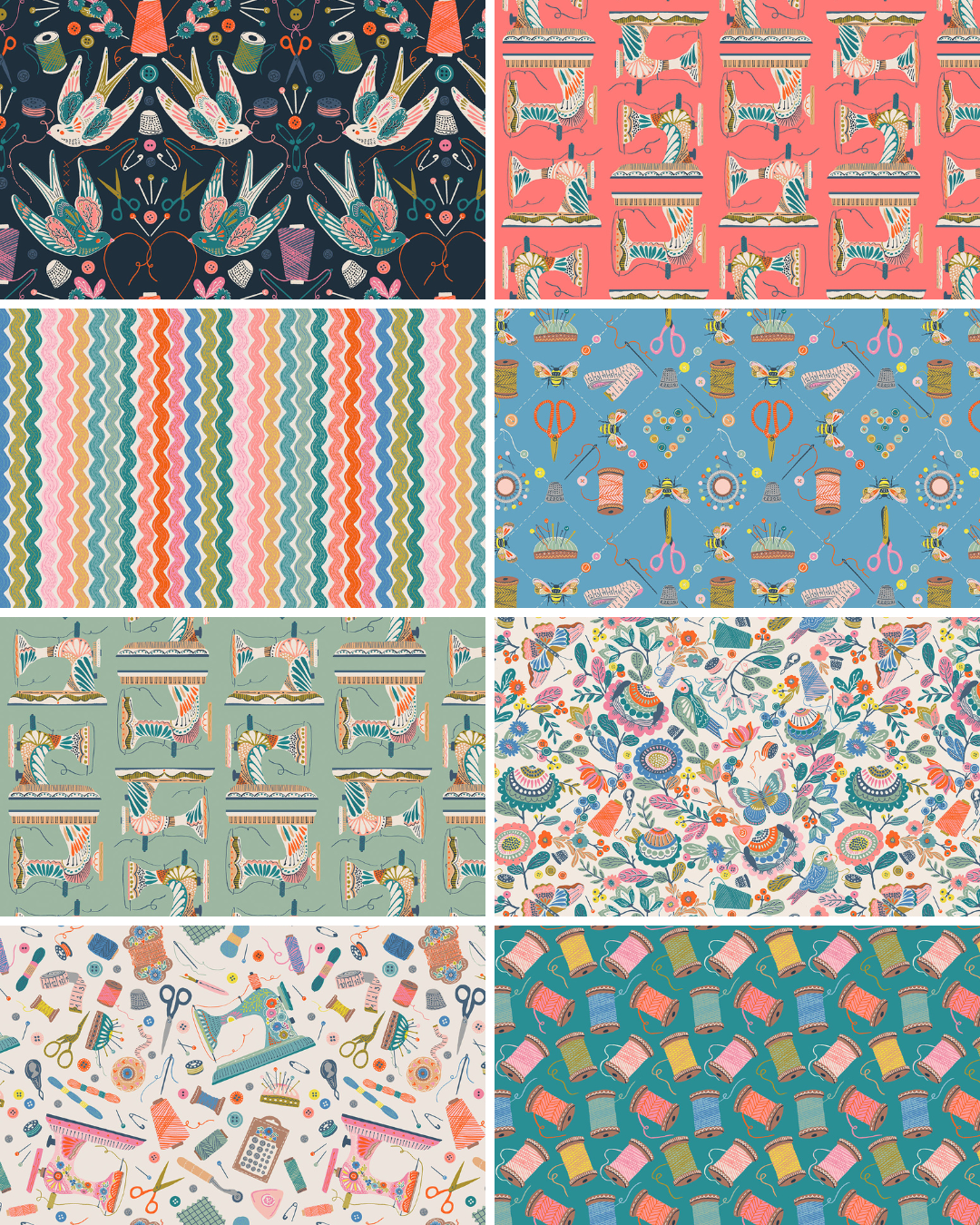 Country Sewing Club - Thread and Ink Design