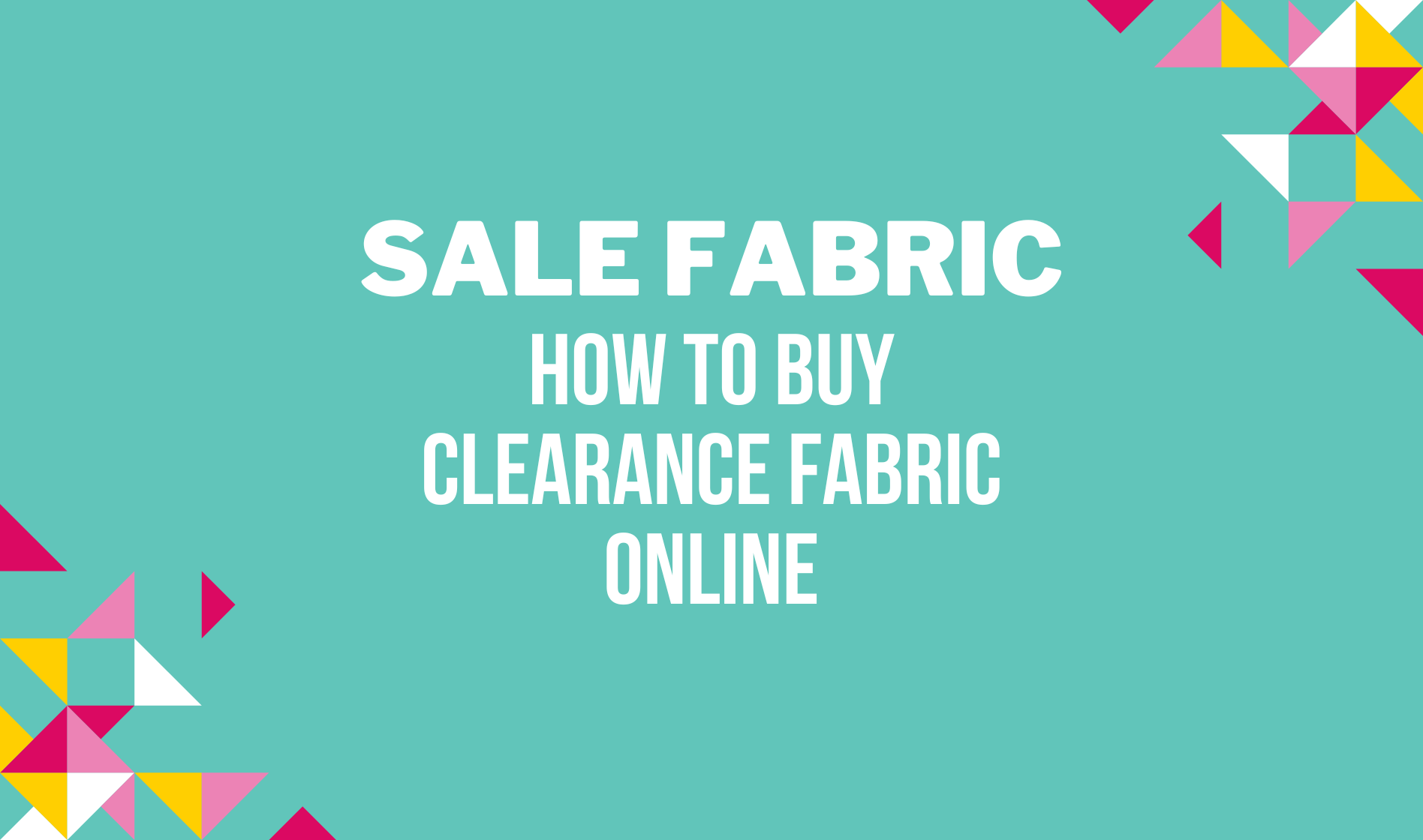 Sale Fabric How to Buy Clearance Fabric Online The Fabric Fox