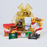 Back by popular demand, this trio of boxes sold out fast last year! Each box in the tower is filled to over flowing with yummy holiday treats like caramel corn from AnDea, Holiday flavoured Jelly Belly, and a Crispy Rice Pop dipped in chocolate. The list goes on with hot chocolate, shortbread fingers, mint chocolate by Ghiradelli, Toffee Coffee Bark by Canadian Chocolatier Saxon and so much more! Orders your online today before they are gone! 