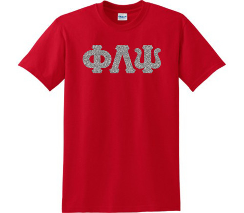 Glitter Greek Letter T-Shirt
