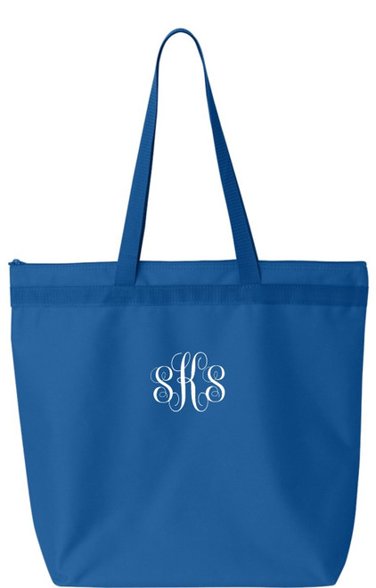 Script Monogrammed Melody Tote Bag