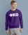 Phi Kappa Theta White Imprinted Crewneck Sweatshirt