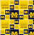 University of Michigan Greek Letter Fabric