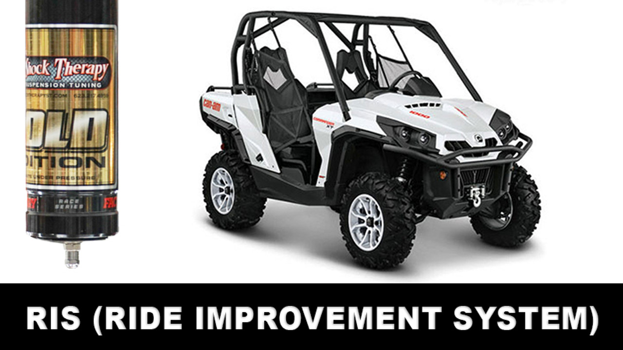 Ride Improvement System (RIS) for Can Am Commander 2 Seat Fox 2.0 Shock CALL FOR AN APPOINTMENT